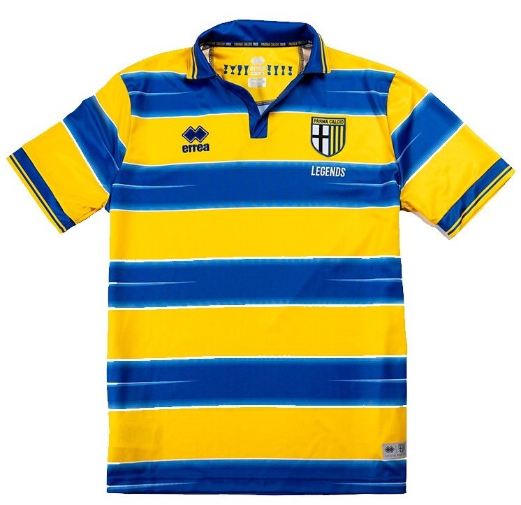 Camisa oficial Errea Parma 2020 2021 Edição Especial